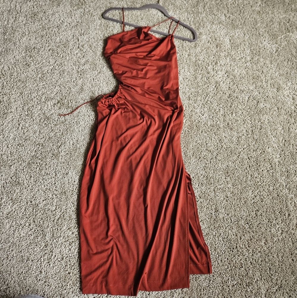 DYNAMITE Elegant Red Women's Dress